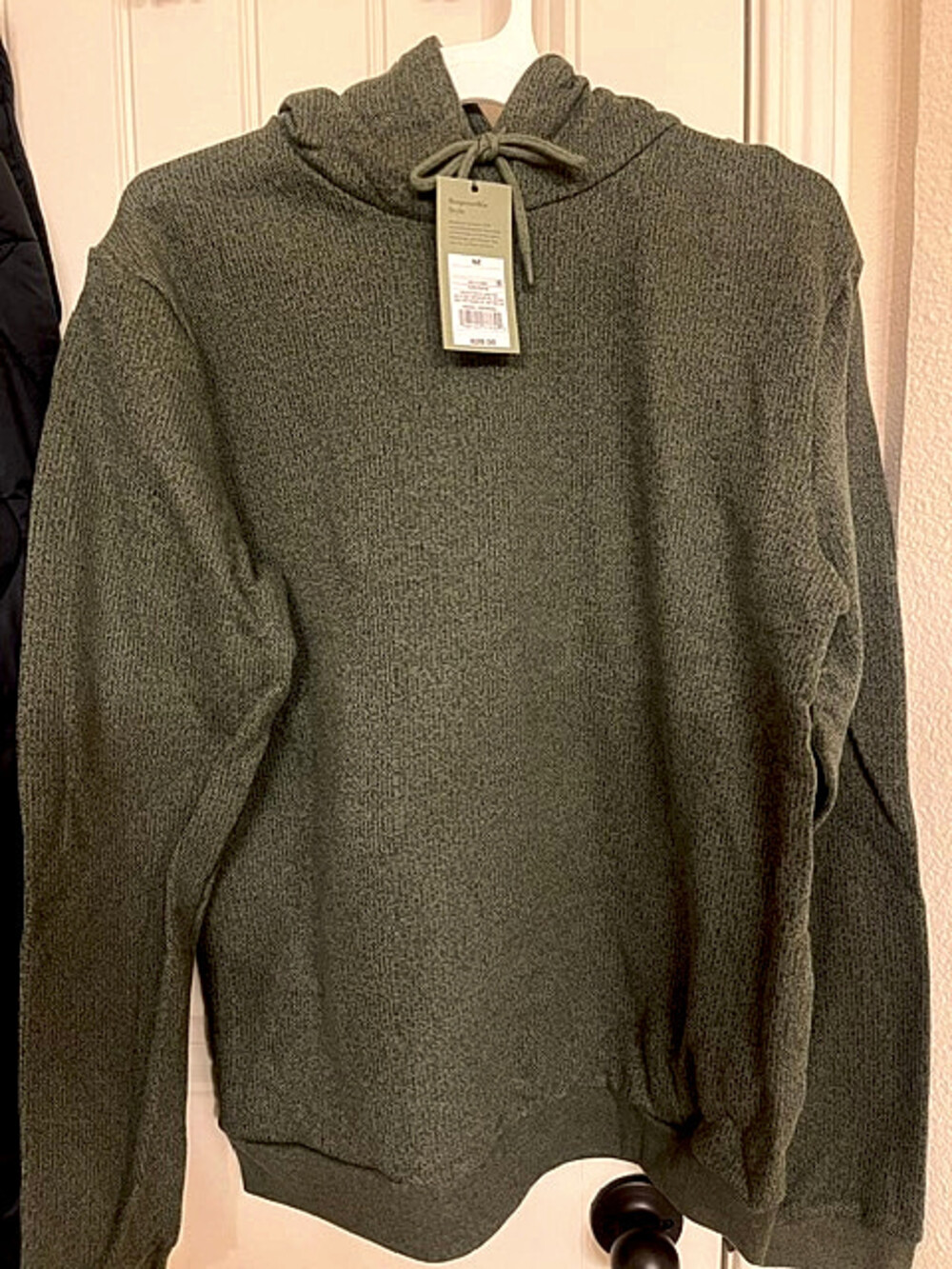 Goodfellow & Co Hooded Pullover Sweater Olive Green Size M